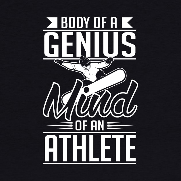 Body of a genius mind of an athlete (white) by nektarinchen